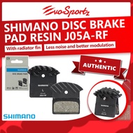 Shimano Disc Brake Pad Resin J05A-RF | Shimano XTR SLX Brake Disc Pads | Fin Model MTB Brake Pads