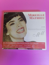 CD Mireille Mathieu​ platinum​ ​collection​ (3Disc)  Eu  (New)​