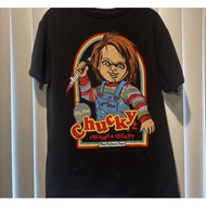 Toy machine Chucky Men's Horror T-Shirt Wanna Play M Black Toy