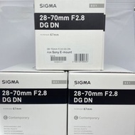 New Sigma 28-70mm f2.8 for Sony