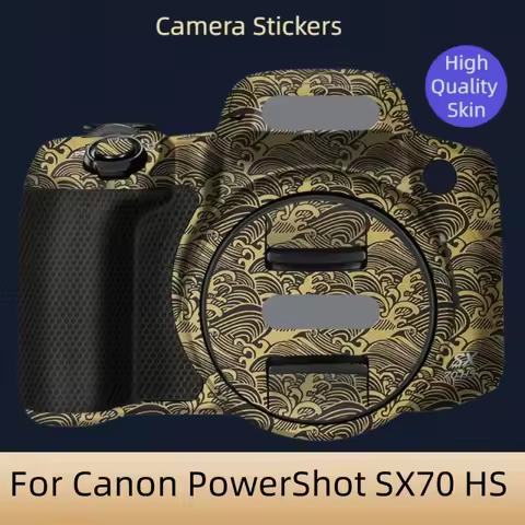 For Canon PowerShot SX70 HS Camera Skin Protective Film SX70HS Camera Premium Decal Skin Anti-Scratc