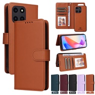 Vỏ Bọc Nắp gập Có Khe Cắm Thẻ Ví da từ tính có thể tháo rời cho Huawei Honor x9a x8a X7A/Honor x9b x