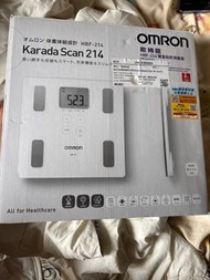 OMRON HBF-214 Karada Scan 214 體重體脂測量器