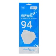 韓國 - （1個）韓國CLEAN &amp; SCIENCE KF94 成人白色口罩 (210X154mm) (韓國直送)（平行進口）