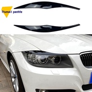 Car Headlights Eyebrows Eyelids Cover Eyelash Head Light Stickers for  3 Series E90 E91 320I 330I 05