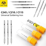 OSS Tips C245 C210 C115 Universal C245 C210 C115 Soldering Iron Cmpatible SUGUN Maant GVM OSS PPD So