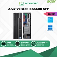 PC Acer Veriton X6660G SFF Intel Core i3 / i5 / i7 (9th Gen) / 8GB RAM / 256GB NVME / Win 11 Pro (Re