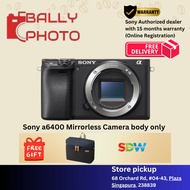Sony ILCE-6400 / A6400 Mirrorless Camera (Free Bag + SDW Course)
