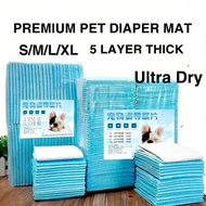 Wee Wee Pad Pet diaper Puppy Pet Training pad training Mat Pee pad Wee Pad Urine Pat Cat Dog 5 layer