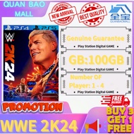 WWE 2K24  (  PS4 & PS5 ) Muat turun Permainan Digital Game Murah Digital Download