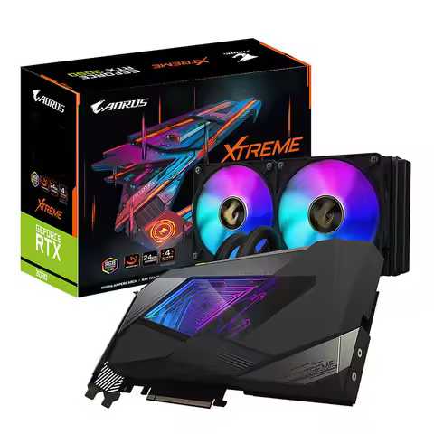 PROMO DISTRIBUTION AORUS GeForce RTX 3090 XTREME WATERFORCE 24G graphics card