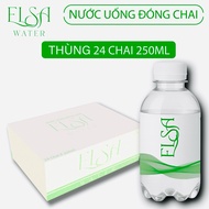 ELSA WATER 250ml Small Bottle Mineral WATER / 250ml Bottle / Box of 24 bottles / Mini Mineral WATER