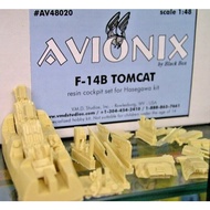 AV48020 1/48 F-14B TOMCAT resin cockpit HASEGAWA BLACKBOX