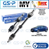 - FREE GIFT - GSP DRIVE SHAFT FOR VOLVO S40 MK3 2.0 V40 2WD (AUTO)
