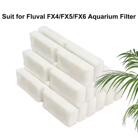 High Quality Compatible Foam Pad Set for Fluval FX4/FX5/FX6 Aquarium Filter 6/12/20 Pcs Fit