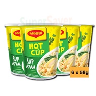 MAGGI HOT CUPS NOODLES 6 CUPS