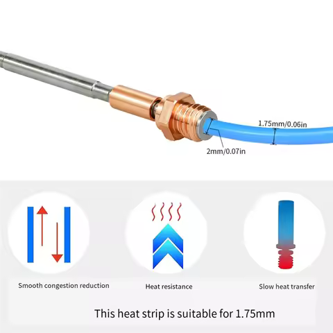Classic-For Prusa I3 MK4 Extruder Hotend+E3DV6 Brass Nozzle 0.4Mm 24V 40W Heating Rod Kit For Prusa 