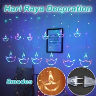 🔥8 Modes Twinkle Diwali 🔥LED Party Decorative String Lights Holiday India Diwali Light Warm White LED Decorative Lights