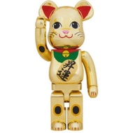 Bearbrick 招財貓 金色 1000%