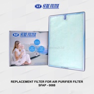 Replacement Filter For Air Purifier Surefilter Sfap 0088 (Sfp 0088hepa)