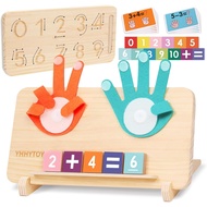 Montessori Toys for 3 4 5 Year Old, Educational Math Manipulatives Learning Toys for Toddlers 3-5, P