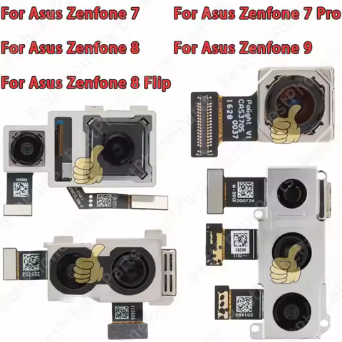 Front and Back Camera For Asus Zenfone 7 8 9 Pro Flip ZS671KS ZS672KS ZS630KL Main Facing Camera Mod