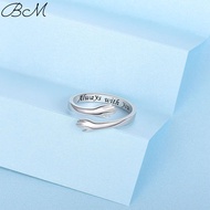 [BM] European American Creative Love Hug Opening Adjustable Couple Hands Hug Ring