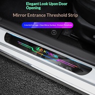 For Hyundai N Line Sonata Elantra i20 i30 Accent Tucson Azera Car Threshold Strip Door Pedal Protect