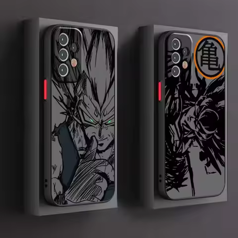 Dragon Ball Line Cool Art Phone Case For Samsung A73 A72 A71 A55 A54 A53 A52 A51 A35 A25 A15 A14 5G 