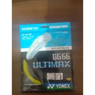 Senar Raket Badminton Bulutangkis Yonex BG66 Ultimax Original