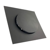 Heavy Duty Cover Home Bathroom Shower Drainer Thickened Waste Floor Drain Black