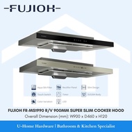 FUJIOH FR-MS1990 R/V 900MM Super Slim Cooker Hood (Available in Recycling/Ventilating Version)