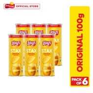 Lay's Stax Potato Chips 100g - Pack of 6