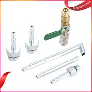 ❤ RotatingMoment  Automatic Transmission Fluid Oil Filling Filler Adapter Connector Ball Valve Oil F