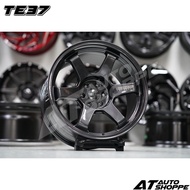 (1PC) RAYS TE37 GUN METAL 18x10J 6x114.3 ET0 4X4 4WD SPORTRIMS SPORTRIM RIMS RIM WHEELS WHEEL