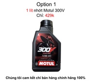 Nhớt Motul 300V PHIÊN BẢN MỚI MOTUL 300V 10W40 ROAD RACING 1L - Motul Việt Nam phân phối