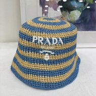 Prada/普拉達 編織漁夫帽 M碼 全新