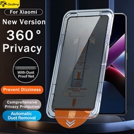 Automatic Installation Privacy Tempered Glass For Xiaomi POCO C75 C65 C61 C55 C40 C31 X7 X6 X5 X4 X3