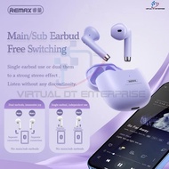 Remax TWS-19 Earbuds Bass Wireless Earbuds Bluetooth Cute Mini Earbuds True ANC