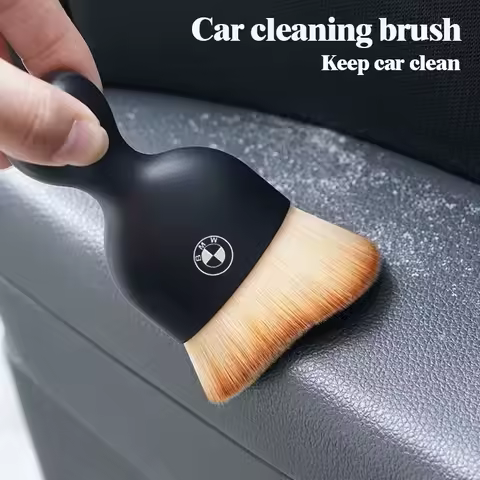Car Interior Cleaning Soft Brush Tool Dust Remover For BMW E90 E60 F30 F10 G01 G20 G30 E84 F48 F39 F