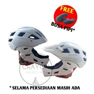 HELM PUSHBIKE, HELM PUSHBIKE, HELM ANAK FULL FACE