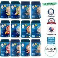GERBER Baby Cereal - Single Grain/Multigrain/Oatmeal/ Whole Wheat/ Probiotic