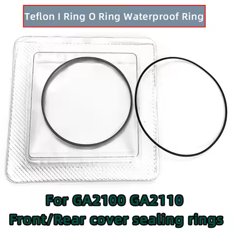 GA2100 GM-2100 Waterproof Ring Wholesale For Casio Teflon I Ring O Ring GA-2100 2110 Front Rear Cove