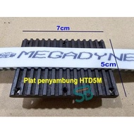 SHIPPINGbebas - htd5m clamp plate HTD5M timingbelt plate open belt connecting plate htd5m 7cm x 5cm 