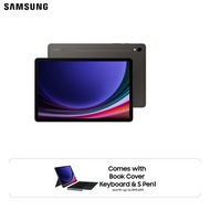 (NEW)Galaxy Tab S9 WiFi 12GB/ 256GB with Book Cover Keyboard, AI Tablet, Android Tablet, 11"