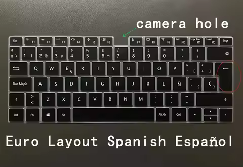 Russian Spanish EURO Laptop Keyboard Cover Skin for HUAWEI MagicBook 14 2022 MagicBook 14 SE MateBoo