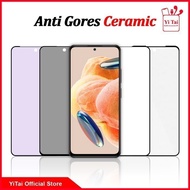 YITAI - Ceramic Bening Matte Anti Spy Blue Glare Infinix Hot 30i