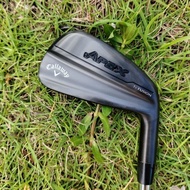 8PCS APEX BLACK COLOR Golf Iron Set  4 5 6 7 8 9 P A Iron Mens Graphite Steel Shaft Golf Iron Set Ri