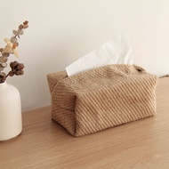 Tissue Box Fabric Household Cotton Linen Paper Box Living Room Napkin Box Creative Tissue Storage Bo