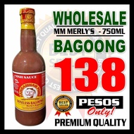 Boneless Bagoong 750ML Premium Quality MM Merly's